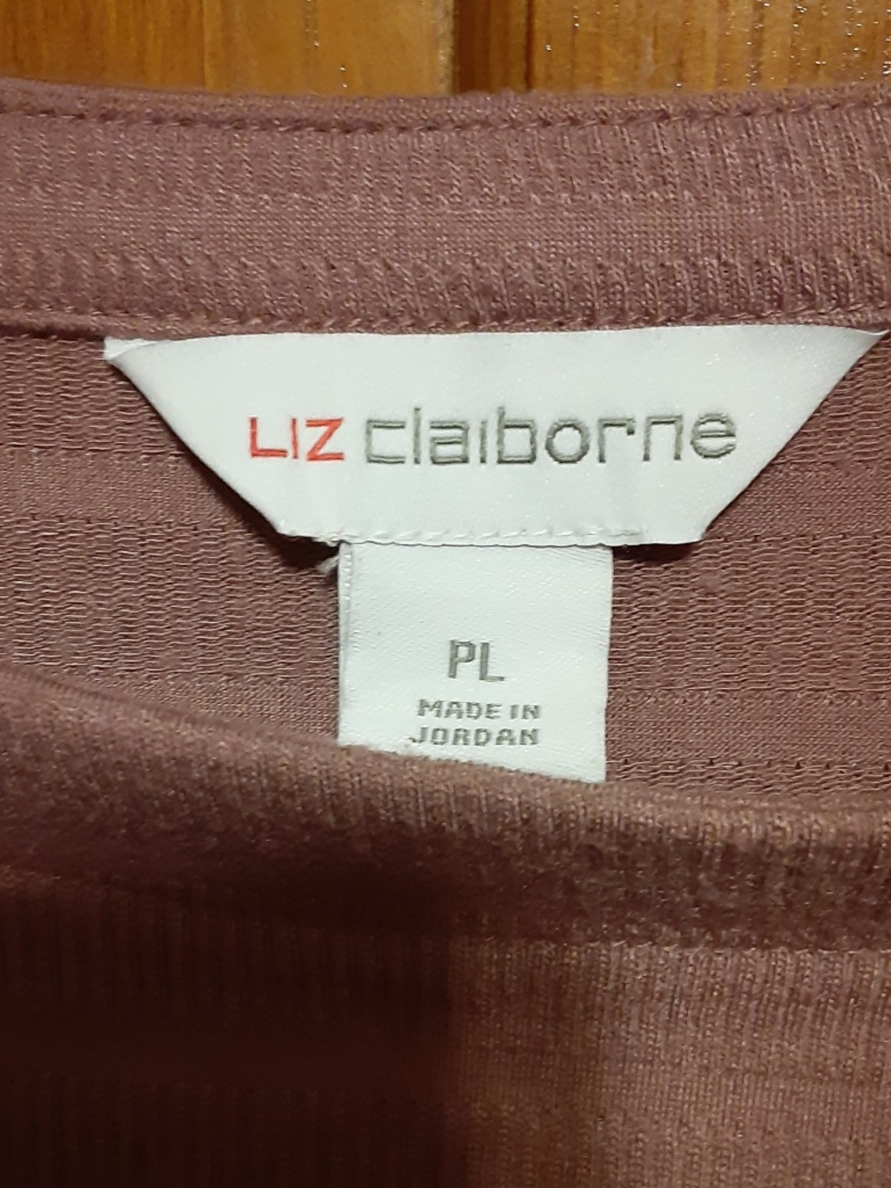 Liz Claiborne Textured Pullover Top - Picture 3 of 4
